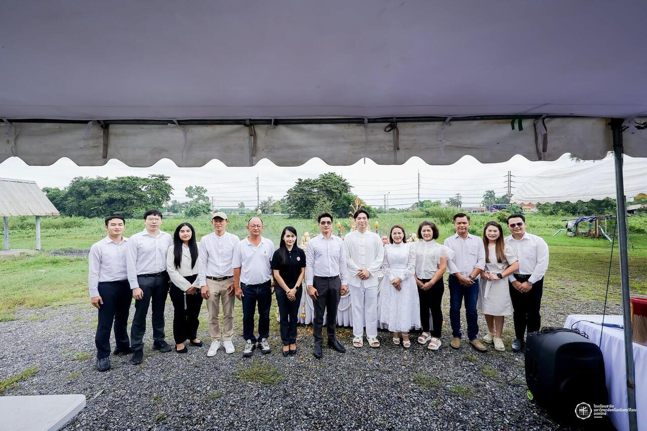 พิธีบวงสรวงและสักการะสิ่งศักดิ์สิทธิ์-ตั้งศาลเจ้าแม่สร้อยดอกหมาก