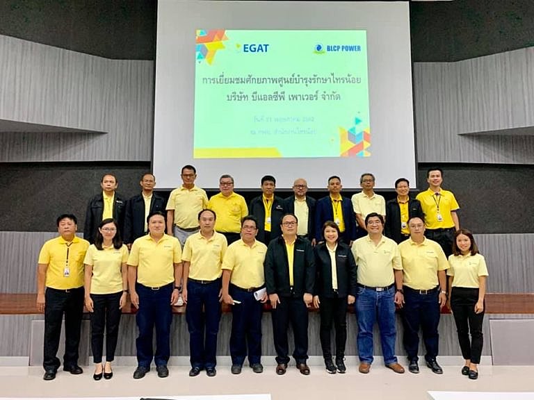 กรรมการและผู้บริหาร-บีแอลซีพี-เยี่ยมชมศูนย์บำรุงรักษาไทรน้อย-(กฟผ-)-จ-นนทบุรี
