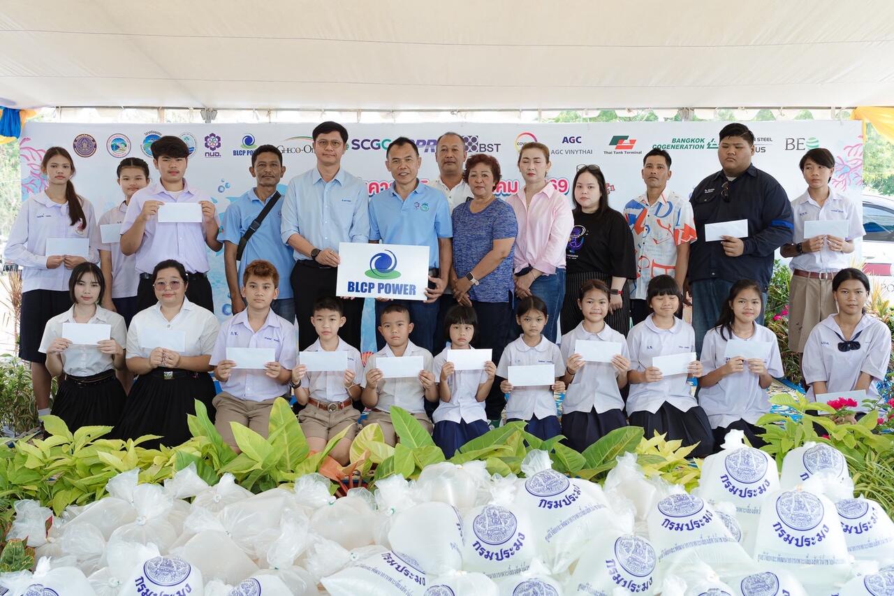 blcp-ร่วมภาคีอุตสาหกรรม-ภาครัฐ-ปล่อยพันธุ์สัตว์น้ำ-เสริมความสมบูรณ์ทะเลระยอง