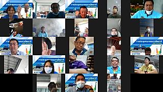 BLCP organized a new normal Tripartite Committee Meeting via the Zoom online meeting system, as one of the first companies in Map Ta Phut Industrial Estate, to ensure participants' safety from COVID-19 while still receiving complete information.
