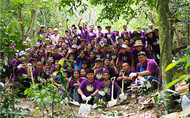 BLCP Power Station organized a volunteer activity, continuing its CSR efforts by building check dams (10th year).