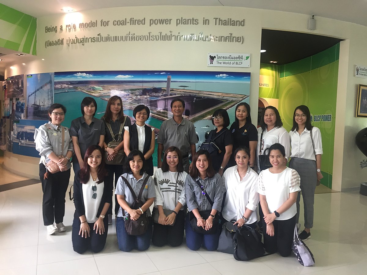 โรงไฟฟ้าพระนครเหนือ-นำคณะผู้บริหารและเจ้าหน้าที่เข้าเยี่ยมชมโรงไฟฟ้าบีแอลซีพี