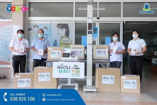 สมาคมเพื่อนชุมชน-cpa-รุกช่วยเหลือชาวระยองต่อเนื่อง-มอบวัสดุอุปกรณ์ทางการแพทย์