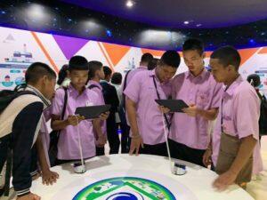 สำนักงานพลังงานจังหวัดตราด-นำนักเรียนระดับมัธยมศึกษาตอนปลายเข้าศึกษาดูงานโรงไฟฟ้าบีแอลซีพี