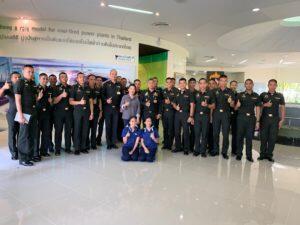 โรงเรียนนายร้อยพระจุลจอมเกล้านำนักเรียนนายร้อยเข้าเยี่ยมชมและศึกษาดูงานโรงไฟฟ้าบีแอลซีพี
