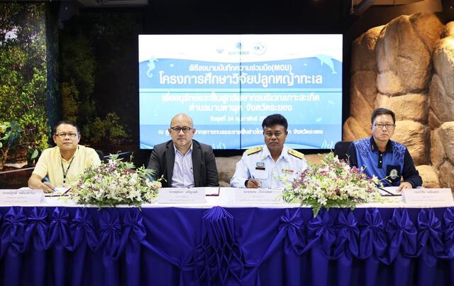 blcp-จับมือภาครัฐและชุมชนในพื้นที่-ฟื้นฟูระบบนิเวศ-หญ้าทะเล-บริเวณเกาะสะเก็ด-จ