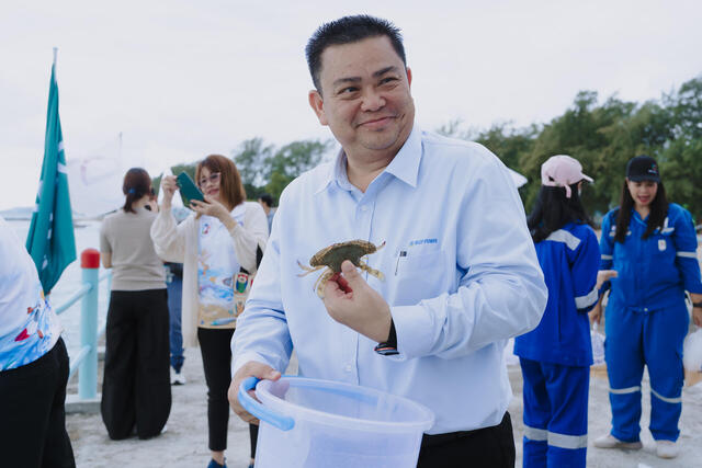 blcp-ร่วมกับพันธมิตร-ปล่อยพันธุ์สัตว์น้ำกว่า-9-ล้านตัว-คืนชีวิตให้ทะเลระยอง