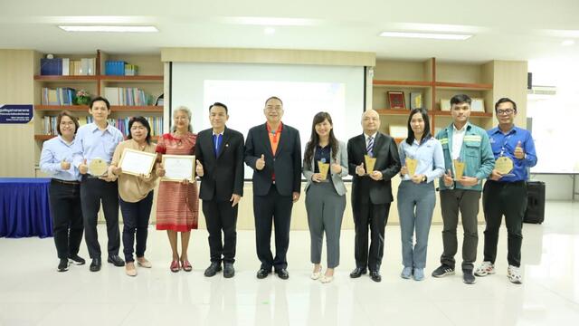 โรงไฟฟ้าบีแอลซีพีได้รับมอบโล่ประกาศเกียรติคุณสถานประกอบการต้นแบบการลดการประสบอัน