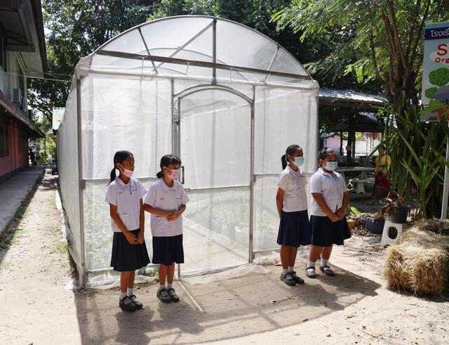 blcp-นำร่องโรงเรียนต้นแบบ-สุขภาพดี-วิถีเกษตรอินทรีย์-ให้แก่โรงเรียนวัดกรอกยายชา