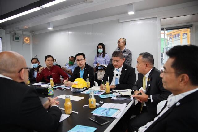คณะทำงานทางเทคนิคการพัฒนาโครงการผลิตน้ำจืดจากน้ำทะเล-รองรับเขตพัฒนาพิเศษภาคตะวันออก(EEC)-ภายใต้คณะอนุกรรมการขับเคลื่อนโครงการขนาดใหญ่และโครงการสำคัญ-คณะกรรมการทรัพยากรน้ำแห่งชาติเข้าเยี่ยมขมโรงไฟฟ้าบีแอลซีพ