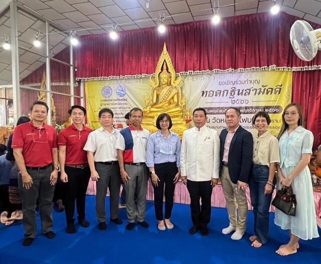 โรงไฟฟ้าบีแอลซีพีเข้าร่วมกิจกรรมและสนับสนุนงานบุญกฐิน-ประจำปี-2566-จำนวน-12-วัด