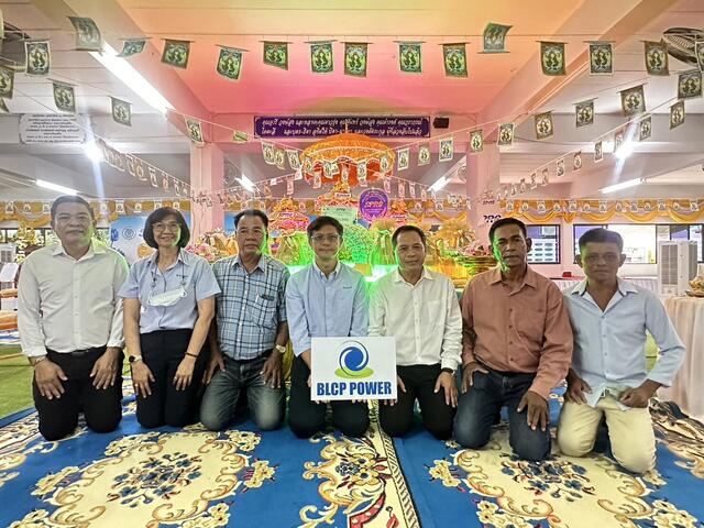 โรงไฟฟ้าบีแอลซีพีเข้าร่วมกิจกรรมและสนับสนุนงานบุญกฐิน-ประจำปี-2566-จำนวน-12-วัด