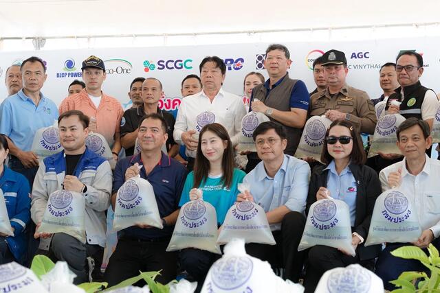 blcp-ร่วมภาคีอุตสาหกรรม-ภาครัฐ-ปล่อยพันธุ์สัตว์น้ำ-เสริมความสมบูรณ์ทะเลระยอง