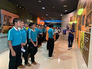 โรงเรียนแก่งหางแมวพิทยาคาร-จ-จันทบุรี-เข้าเยี่ยมชมโรงไฟฟ้าบีแอลซีพี