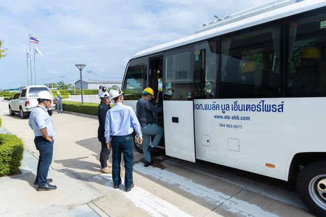 โรงไฟฟ้าบีแอลซีพี-พร้อมคณะผู้บริหารให้การต้อนรับคณะดูงานจาก-electricity