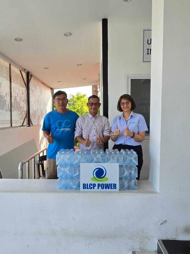 โรงไฟฟ้าบีแอลซีพีสนับสนุนและร่วมกิจกรรมพัฒนาชุมชน