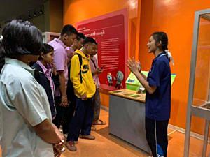 สำนักงานพลังงานจังหวัดตราด-นำนักเรียนระดับมัธยมศึกษาตอนปลายเข้าศึกษาดูงานโรงไฟฟ้าบีแอลซีพี