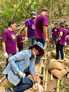 โรงไฟฟ้าบีแอลซีพี-จัดกิจกรรมจิตอาสา-สร้างคุณค่า-CSR-ต่อเนื่องด้วยการสร้างฝายชะลอน้ำ-(ปีที่-10)