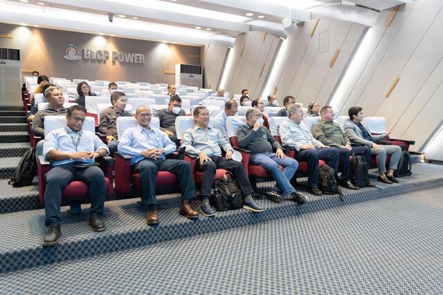 โรงไฟฟ้าบีแอลซีพี-พร้อมคณะผู้บริหารให้การต้อนรับคณะดูงานจาก-electricity