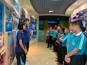 โรงเรียนแก่งหางแมวพิทยาคาร-จ-จันทบุรี-เข้าเยี่ยมชมโรงไฟฟ้าบีแอลซีพี