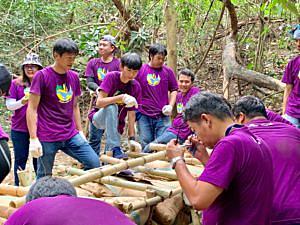 โรงไฟฟ้าบีแอลซีพี-จัดกิจกรรมจิตอาสา-สร้างคุณค่า-CSR-ต่อเนื่องด้วยการสร้างฝายชะลอน้ำ-(ปีที่-10)