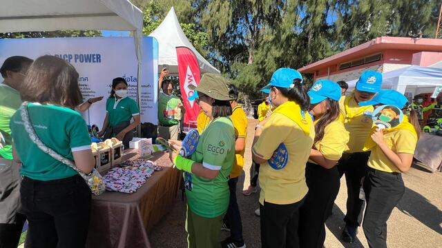 โรงไฟฟ้าบีแอลซีพี-ร่วมกิจกรรมปลุกจิตสำนึกรักษ์ชายหาดระยอง