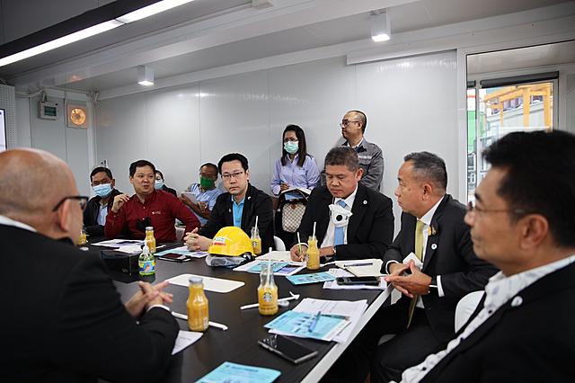 คณะทำงานทางเทคนิคการพัฒนาโครงการผลิตน้ำจืดจากน้ำทะเล-รองรับเขตพัฒนาพิเศษภาคตะวันออก(EEC)-ภายใต้คณะอนุกรรมการขับเคลื่อนโครงการขนาดใหญ่และโครงการสำคัญ-คณะกรรมการทรัพยากรน้ำแห่งชาติเข้าเยี่ยมขมโรงไฟฟ้าบีแอลซีพ