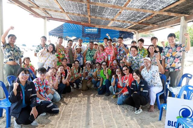 โรงไฟฟ้าบีแอลซีพี-ร่วมสืบสานงานประเพณีสงกรานต์-ในเขตเทศบาลเมืองมาบตาพุด