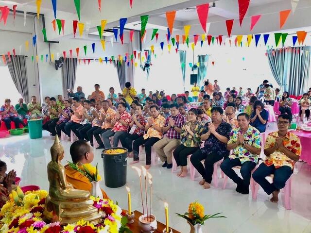 โรงไฟฟ้าบีแอลซีพี-ร่วมสืบสานงานประเพณีสงกรานต์-ในเขตเทศบาลเมืองมาบตาพุด