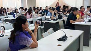 โรงไฟฟ้าบีแอลซีพี-ร่วมรับฟัง-การนำเสนอแนวทางการพัฒนาวิสาหกิจ-“โครงการเพื่อนชุมชน-ธรรมศาสตร์โมเดล-รุ่นที่-5-2563”