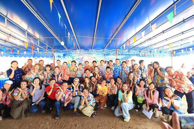 โรงไฟฟ้าบีแอลซีพี-ร่วมสืบสานงานประเพณีสงกรานต์-ในเขตเทศบาลเมืองมาบตาพุด
