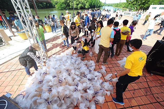 BLCP-ส่งมอบอาคารศูนย์การเรียนรู้ป่าชายเลนพระเจดีย์กลางน้ำ-อัญมณีหนึ่งเดียวและแลนด์มาร์คแห่งใหม่ใจกลางเมืองระยอง