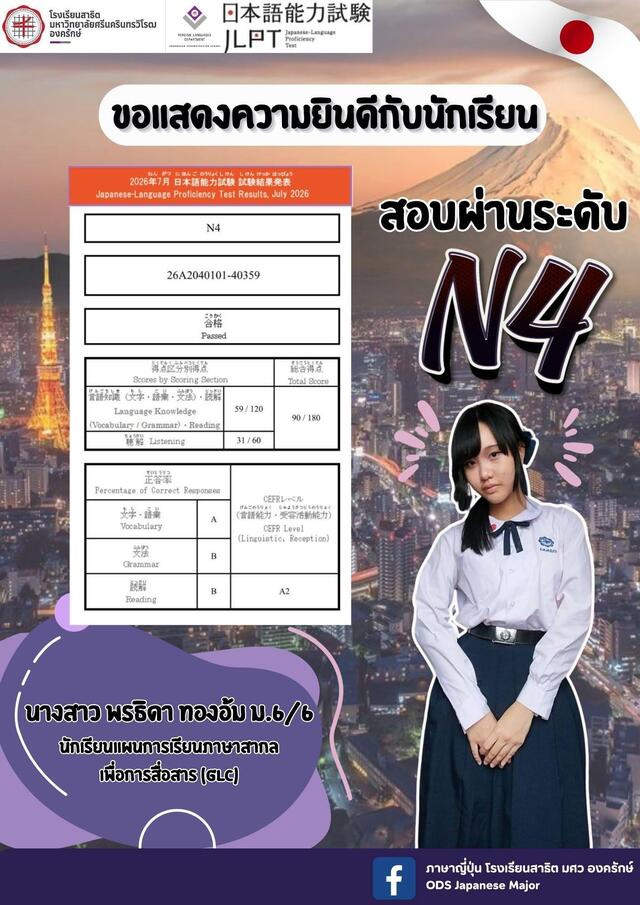 สามารถสอบผ่าน-jlpt-ระดับ-n5-n4-และ-n3-จากการประกาศผลสอบเมื่อวันที่-27-สิงหาคม