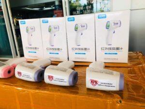 โรงไฟฟ้าบีแอลซีพี-ร่วมพิธีส่งมอบ-เครื่องวัดอุณหภูมิร่างกาย
