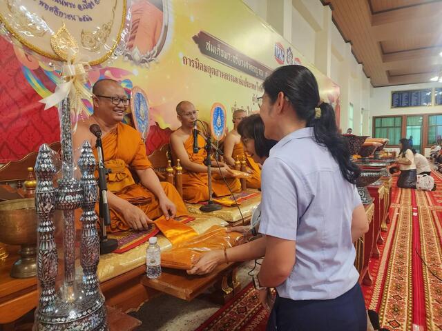 โรงไฟฟ้าบีแอลซีพีเข้าร่วมกิจกรรมและสนับสนุนงานบุญกฐิน-ประจำปี-2566-จำนวน-12-วัด