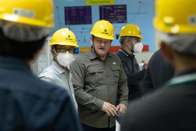 โรงไฟฟ้าบีแอลซีพี-พร้อมคณะผู้บริหารให้การต้อนรับคณะดูงานจาก-electricity