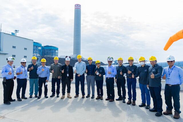 โรงไฟฟ้าบีแอลซีพี-พร้อมคณะผู้บริหารให้การต้อนรับคณะดูงานจาก-electricity