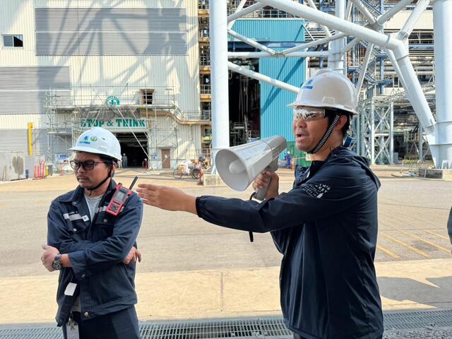 โรงไฟฟ้าบีแอลซีพี-ให้ความสำคัญกับความปลอดภัยในการทำงาน