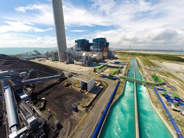 Cooling water system And Sulfur dioxide capture system Sea Water FGD